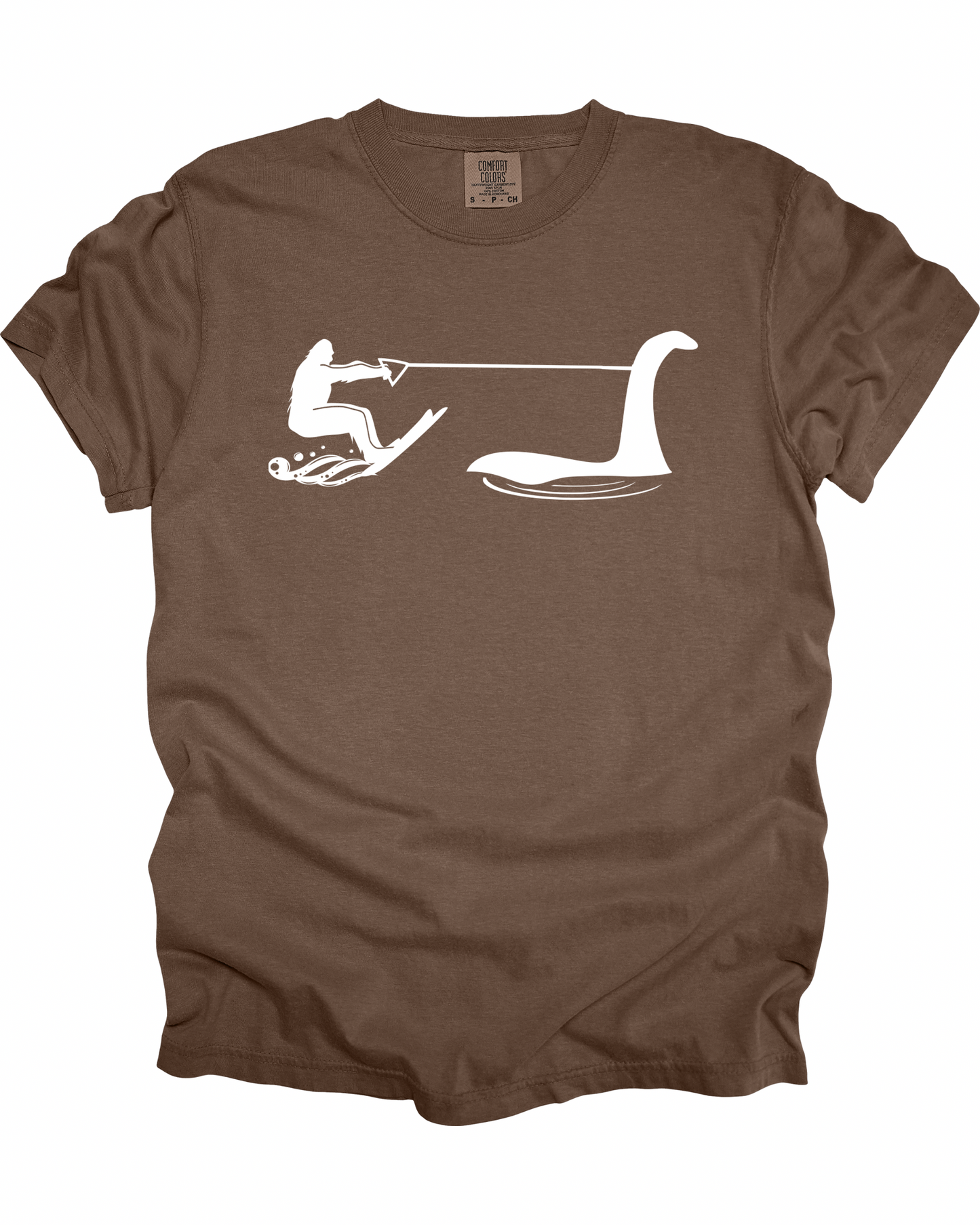 Waterskiing Bigfoot