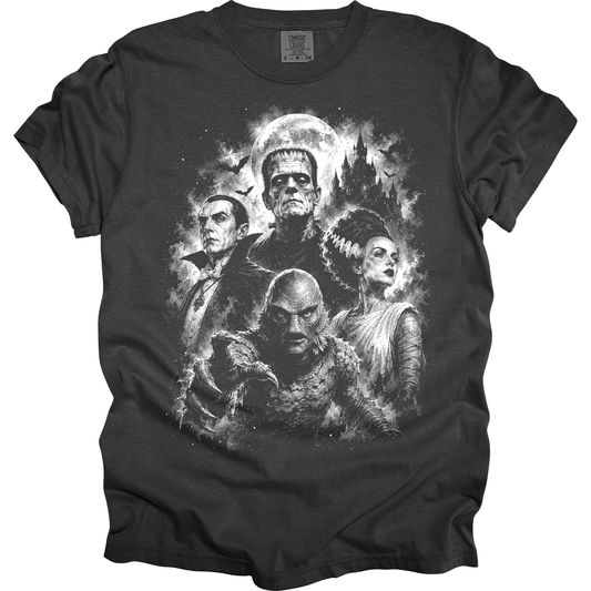 Horror Legends Grayscale