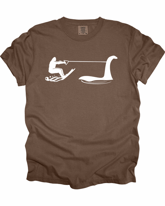 Waterskiing Bigfoot