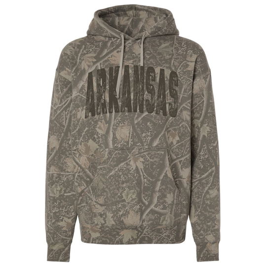 Arkansas Camo Hoodie